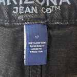 Arizona Jean & Co. Short Womens Juniors 17 Black High Rise Cut Off Denim NEW Size undefined Photo 6