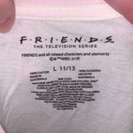 Friends Central Perk white Embroidered long sleeve cropped top Size undefined Photo 7