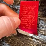 Jennifer Lopez Sparkly Chunky Cable Knit Sweater Gray Metallic Beaded Glam NWT! Photo 7