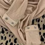 WAYF  Cheetah V-neck ribbed Bodysuit Photo 9