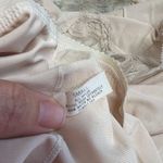 Vintage Shadowline Half Slip Camisole Set Pillow Tab Beige Size 32/S Lace Photo 9