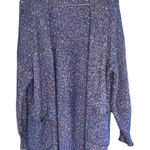 Dreamers  Blue Speckled Cardigan Photo 0