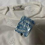 Free People NWT  Intimately Make Out Mesh Bodysuit Ivory Size XS Photo 4