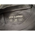 Life is Good  Just Here for the Hot Dogs Blue T Shirt Size Medium Photo 4