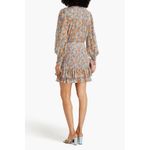 Veronica Beard NWT $648 Saera Dress Size 6 Floral Multi Long Sleeve Smock Ruffle Photo 1