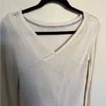 Lululemon Sunset Savasana Pullover II Heathered White size 4 Photo 6