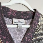 Sacred Threads Women Patchwork Micro Dress Tunic Y2K Babydoll Twee S Gilmore Hippie 3/4 Sleeve Photo 3