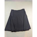 Ralph Lauren Lauren Women's Pinstripe Wool Blend A-Line Skirt Size 14 Photo 5