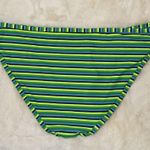 Aerie Striped Bikini SET Triangle Top L & Bikini Brief S Women’s Green & Blue Photo 7