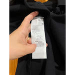 New Maison Margiela Black Short Sleeve Cotton Polo Shirt Made in Italy XS Photo 3