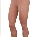 Nike Epic Luxe Running Tights Size Large Mauve Pink Photo 0
