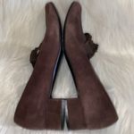 Salvatore Ferragamo  Shoes Women’s Size 8.5 B Suede Tassel Loafer Heels Pumps Photo 6