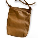 Genuine Leather Made in Italy brown shoulder bag Photo 1