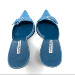 Charles David turquoise suede slides, size 8.5, made in Spain Photo 7