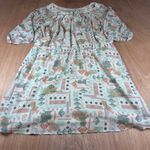 Heart N Crush Plus 1X Boho Peasant Dress Crochet Neckline Multicolor Pattern Photo 0