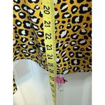 Willow & Root Size L Yellow Cheetah Print Dress Y2K Cottage Core Fast Shipping Size L Photo 6