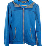 Marmot Womens S Khami Coat Teal Blue Hooded Full Zip C97080 Outdoor Layer Photo 0