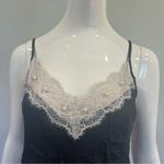 Intimissimi Cami with Lace & Pearl Details Black Photo 2