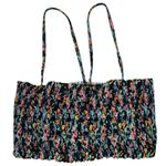 Body Glove Small Elora Bikini Swim Top Smocked Bandeau Lined Bra Floral Abloom Photo 2