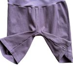 Ingrid And Isabel Seamless Ribbed Maternity Bike Shorts Brown Small Women’s Photo 2