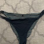 Hurley Striped Blue  Reversible Bikini Bottom Photo 2