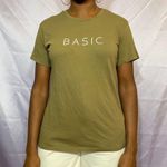 Cotton On T bar x olive green graphic logo t-shirt Photo 1