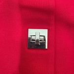 Tommy Hilfiger ‎ 3 “button” Cropped Blazer Red Size 6 business causal preppy Photo 9