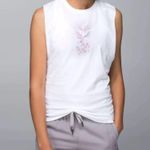 Lululemon Pineapple Workout muscle Hustle tee size 8 never worn Photo 1