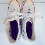 Converse Chuck Taylor High Top Lavender Embroidered Women’s 8.5 Photo 7