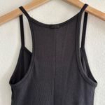 SKIMS Cotton Rib Long Cami Dress in Soot, Size X-Small Photo 9
