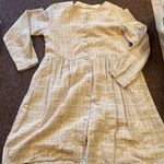Hidden Alley  beige linen dress M Photo 1