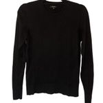 Quince Sweater Womens Small S Cashmere Crew Neck Black Pullover Organic Cotton Photo 0