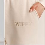 Six Stories Boutique Wifey Sweat Set Tan Photo 2