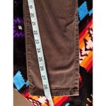 Chico's Brown SkinnyJeggings Size 1 Stretch Zip Pockets Mid Rise Photo 5