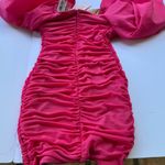 Oh Polly  Pink Dress with Beige Lining Sz 8 NWT Photo 10