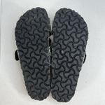 Birkenstock 36 US 5 Siena Rivot Logo Festive Weave Green Textile Vegan Sandals Photo 10