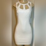 ASTR  Pleather White dress, Faux Leather size XS Photo 3