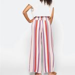 One 5 One  Colorful Striped Wide-Leg Pants Photo 2