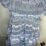 For Love & Lemons Harper Ruffle Slip Dress size xs Photo 6