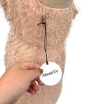 About Us  Revolve Natalie Mini‎ Dress Textured Plunge Neck Pink Size Medium Photo 12