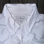 LL Bean Tropicwear UV Protection Long Sleeve Shirt in Mountain Lilac Size L Purple Size L Photo 9