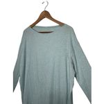 Lululemon Light Blue Long Sleeve Tunic Top Oversized Relaxed Fit Women's Size M Green Photo 5