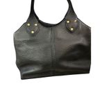 Banana Republic  Women's Black Leather Hobo Satchel Shoulder Tote Bag Photo 9