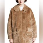 Free People  Lindsay Tan Faux fur sherpa teddy coat Photo 0
