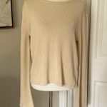 Super Pretty Beige Brand New with Tags Zya The Label Long Sleeve Knit Top Size 4 Photo 0