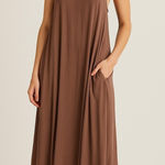 Naked Zebra  Grey Crisscross Strap Mini Dress Size S Photo 0