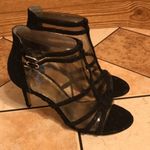 Adrianna Papell  Adara black gaugin lace high heels size 9.5m Photo 6