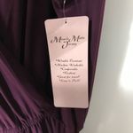 Nina Leonard  Deep Purple Maxi Dress Photo 4