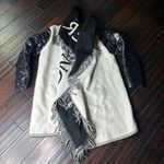 Moncler wool coat jacket with puffer sleeve Authentic wrap jacket Women’s Photo 1