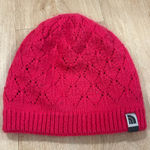 The North Face TNF Cable Knit Woven Reversible Beanie OS Photo 0